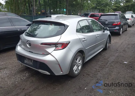 2019 Toyota Corolla Se from USA, damaged, VIN JTNK4RBE3K3070213